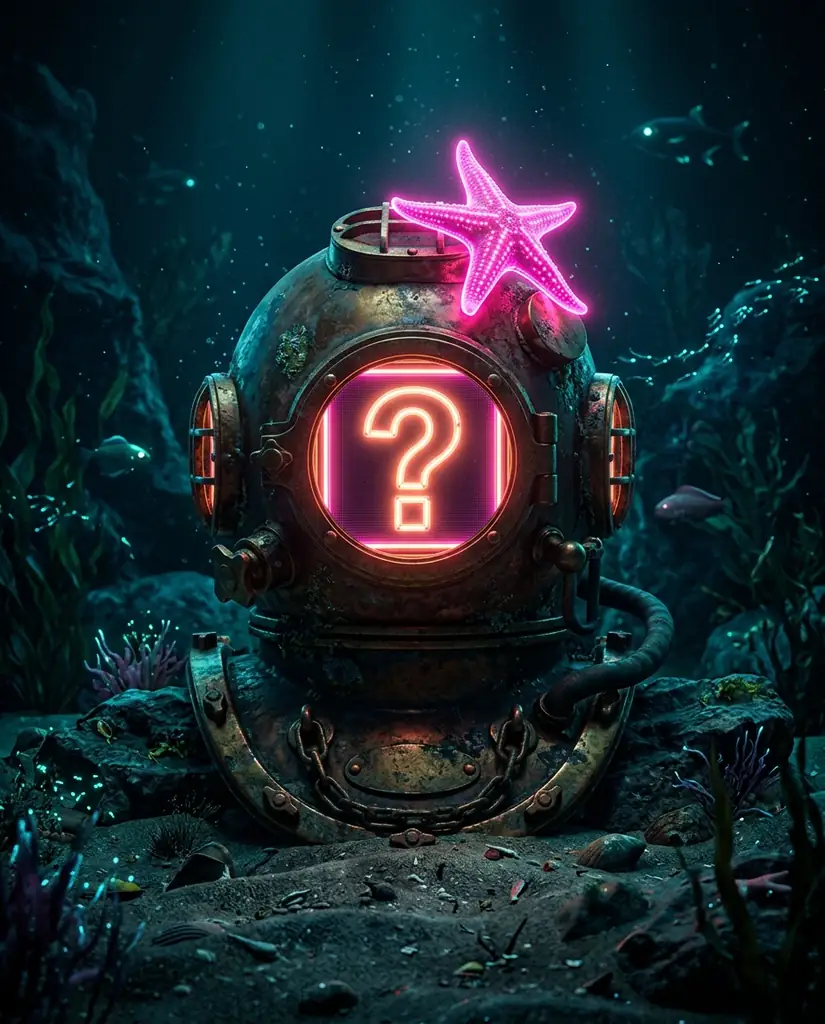 Decorative deep sea elements