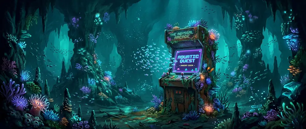 Sunken arcade city lore